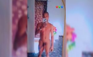 Charly Flexing His Long Prick