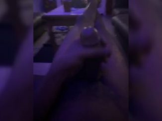 Horny Naija Guy Feeling His Dick