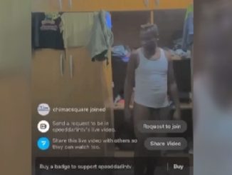 Naija Rapper Speed Darlington Naked On Live Video