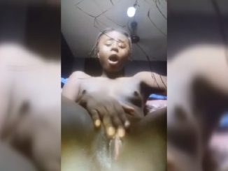 Horny Imelda From LASU Sent Masturbation Video