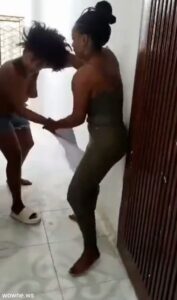 Boobs Out In Public As Angry Colombian Wife Stripped Beautiful Sidechick Naked For Cheating (18+)