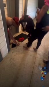 Boobs Out In Public As Midget Beats Black Girl For Sleeping With Her Boyfriend (18+)