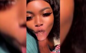 Lagos Baddie Molly Exposed Playing With Dick