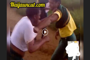 Two School Girls Fight and Strip Eachother One is Not Wearing Pant