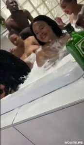 Yoruba Yahoo Boys Jacuzzi Sex Party In Cape Town, With Girls With Big Breasts (18+)