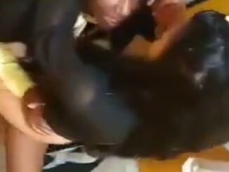 American Couples Busted While Having Sex In Public Toilet (18+)