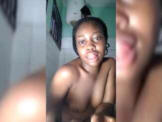 Leak Of Imo State Girl Chinasa In Bathtub