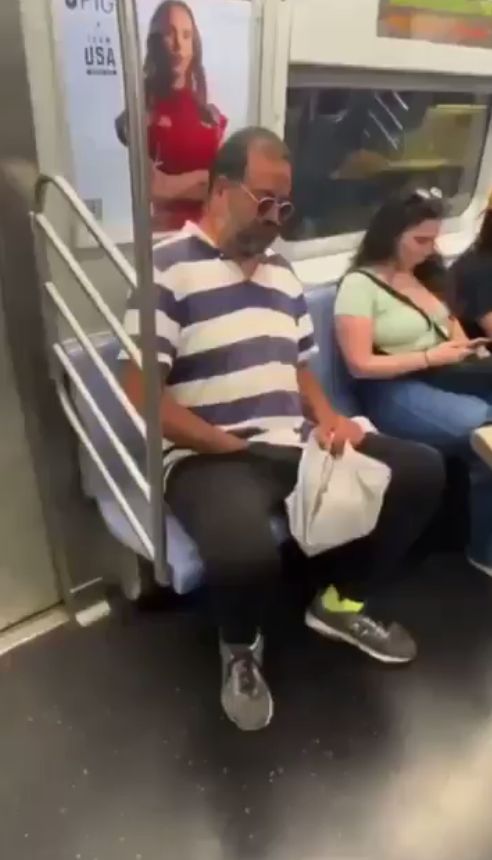 Man Masturbating On A Train In India In Public (18+)