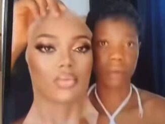 Nigerian Lady Selling Faces (18+)