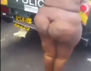 Ugandan Woman With Big Ass Stripped Naked In Public For Alleged Kidnapping (18+)