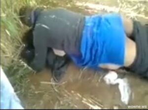 African Couple Seen Having Sex In The Bush (18+)