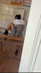 American Teacher Masturbating In Class (18+) American Teacher Masturbating In Class (18+)