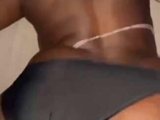 Black Girl With Big Ass Fucked With Panties Aside Till She Squirts (18+)