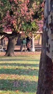 Crazy American Naked Ass Threesome Seen In Public (18+)