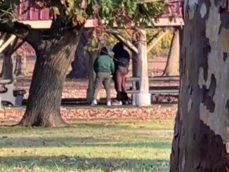 Crazy American Naked Ass Threesome Seen In Public (18+)