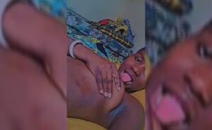 Horny Yvonne Touching Her Body Horny Yvonne Touching Her Body