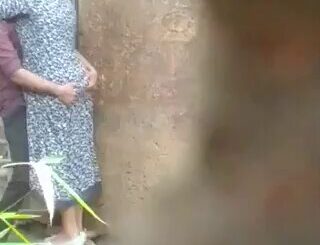 Indian Couple Having Sex In The Backyard (18+)