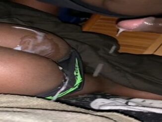 Little Strokes With Cum Shot