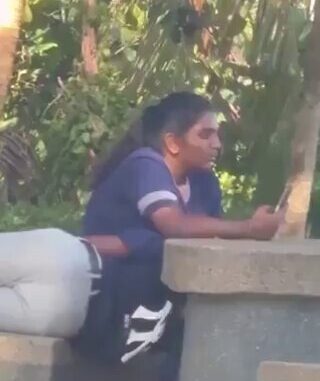 Beautiful Indian Couple Discreetly Having Sex In Public (18+)