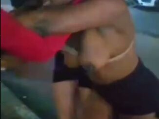 Breasts Pop Out As Kenyan Prostitutes With Big Breasts Fight And Get Stripped In Public In Thailand (18+)