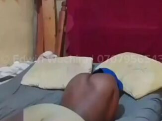 Kenyan Guy Records Sweet Big Ass Of New Girlfriend (18+)