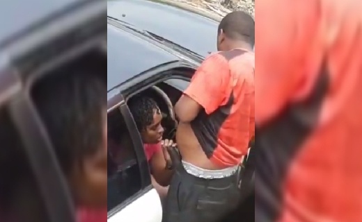 Taxi Man Captured Enjoying Blowjob